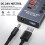 10-Port USB 3.0 Hub with 2.4A Fast Charging PD Port Supply Multi-Device Support for Computers and Laptops US Plug 6