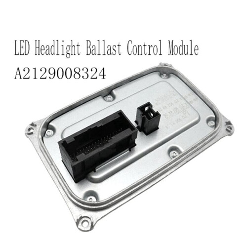 2X LED Headlight Ballast Control Module A2129008324 for   E-Class W212/S212 2013-2016 2
