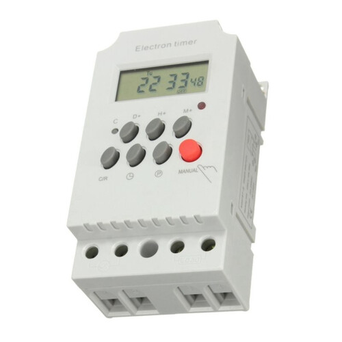 5X KG316T-II Din Rail Microcomputer  Control   Control Timer AC220V 25A DIGITAL TIMER  Relay Control 2
