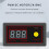 3X PWM  Motor Speed Controller Motor Fan Controller with Display Motor Controller 9-60V/12A /500W 3