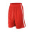 (L, Red/White) Spiro Mens Basketball Shorts 1