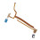 Speaker Ribbon Cable Flex Wire with Speaker Replacement Part for 3ds Xl 3ds Ll Game Console 5