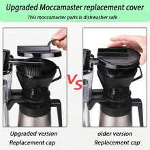 2 Stuks 13114 Deksel voor Brouwmandje, Vervanging voor Technivorm Moccamaster Koffiezetapparaat Brouwmandjes