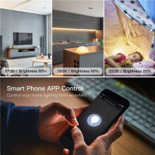 DIY WiFi LED Dimmer 2-Weg Schakelaar Spraakdimmende Slimme Schakelaar voor Life Alexa Tuya APP