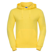(M, Yellow) Russell Colour Mens Hooded Sweatshirt / Hoodie