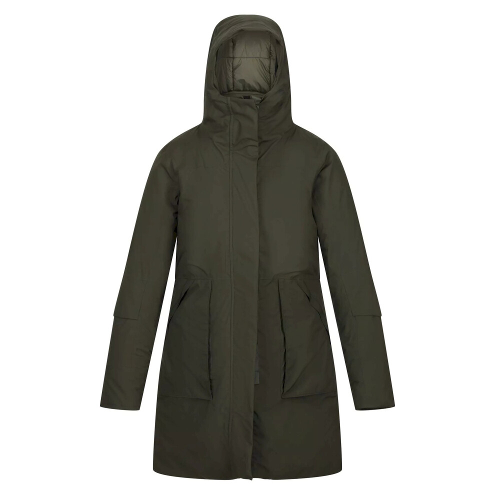 Regatta (14 Uk, Dark Khaki) Womens/Ladies Yewbank Ii Waterproof Parka