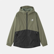 (7-8 Years, Khaki Green/Black) Karrimor Childrens/Kids Sierra Hooded Waterproof Jacket