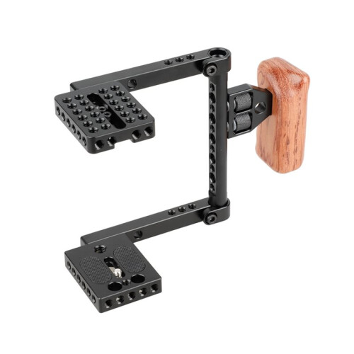 HDRIG Camera Cage Mount for  80D, for  D7000, for  A99 Cooling Armor Extension for Stabilizer and Tripod Mount