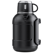 Stainless Steel Large Capacity Insulated Kettle 1.2 Liters Home Outdoor Sports Kettle Portable Portable Stew