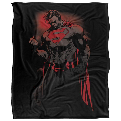 (152cm x 127cm, Multicoloured) Superman: Red Son Soft Touch Blanket