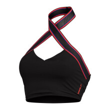 (16 UK, Grey) Speedo Womens/Ladies Halter Neck Crop Top