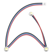 Hot-End RGBW Light Strip for Voron 2.4 Stealthburner Teflon Wear-Resistant Cable 3D Printer Accessories