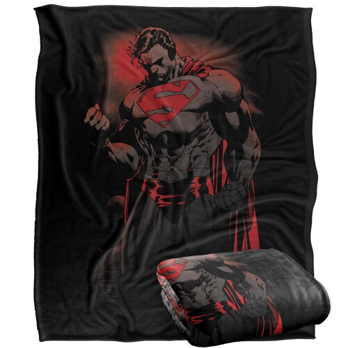 (152cm x 127cm, Multicoloured) Superman: Red Son Soft Touch Blanket 2