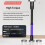 Magnetic Impact Phillips Bit Set with Anti-Slip Long Screwdriver Bits for Power Drilling 6