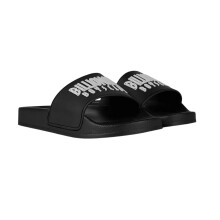 (6 UK, Black) Billionaire Boys Club Mens Logo Sliders