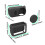 Silicone Case for  Osmo  with Lens Cap Dirt-Proof Protective Case for  Osmo  Action Camera Black 8
