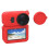 Silicone Case for  Osmo  with Lens Cap Dirt-Proof Protective Case for  Osmo  Action Camera Red 5