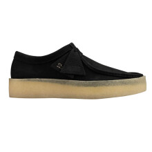 (8 UK, Black) Clarks Originals Mens Wallabee Cup Leather Moc Toe Boat Shoes