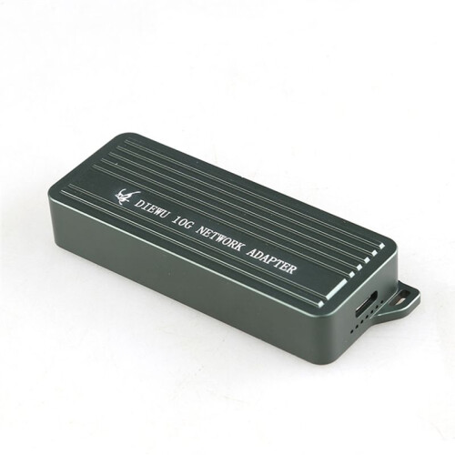 DIEWU 10GbE USB-C Ethernet Adapter USB3.2 Type C 10 Gigabit Ethernet Adapter Realtek/RTL8159 Support for Windows 11
