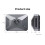 For Jetson  Developer Kit Aluminum Alloy Radiating Case Metal Case with Gpio Conversion Board 9