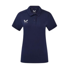 (6 UK, Peacoat) Castore Womens/Ladies Logo Travel Polo Shirt