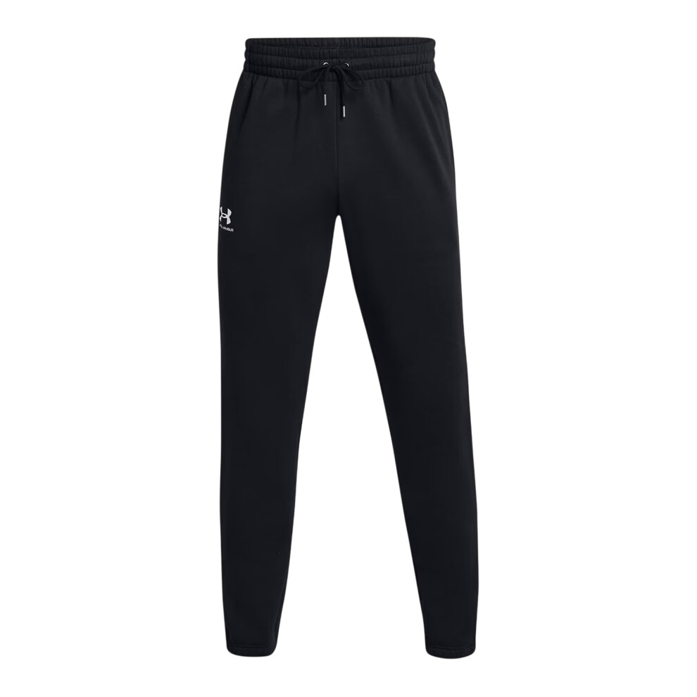 Under Armour (M R, Black) Mens Icon Fleece Tapered Joggers