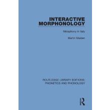 Interactive Morphonology Metaphony in Italy by Martin Maiden Paperback