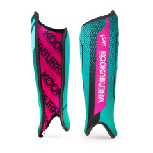 (L, Marine/Pink) Kookaburra Convert Hockey Hockey Shin Pads