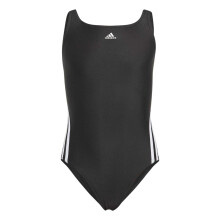 (2-3 Years, Black) Adidas Girls 3S One Piece Swimsuit