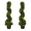 90cm Spiral Topiary Trees Set of 2 with Pots 1