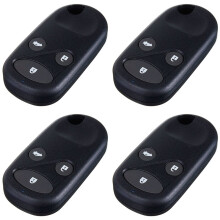4X 3-Buttons Remote Key Fob Case Shell Cover for CRV Accord Jazz