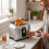 Homcom HOMCOM 2 Slice Toaster with Touch Screen, LED Countdown, 6 Browning Levels 8
