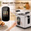 Homcom HOMCOM 2 Slice Toaster with Touch Screen, LED Countdown, 6 Browning Levels 3