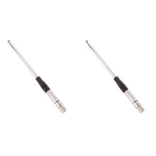 2X Walkie Talkie 27MHz CB Intrekbare Draagbare Radio met Hoge Versterking, Telescopische Antenne, SMA-Mannelijke Connectoren