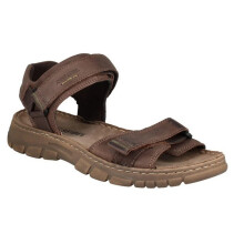 (7 UK, Brown) Josef Seibel Mens Brendan 01 Leather Sandals