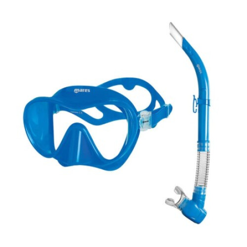 MARES Set TROPICAL - Maske mit Schnorchel blau