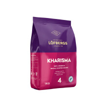 Coffee beans Löfbergs Kharisma Rainforest Alliance, 1 kg