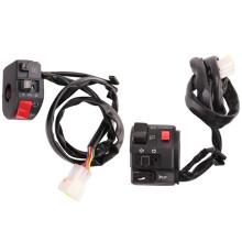 20pcs 7/8 Inch 22mm ATV Motorcycle Handlebar Control Switches Left Right for Horn Button Turn Signal Fog Light