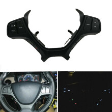 3X Car Steering Wheel for I10 2014 2015 2016 2017 Steering Wheel Audio Control Button