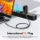 BKL-03 EU-Steckdosenleiste mit 6 USB-Anschlüssen Black 4