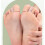 Rörformade Tåskydd i Gel, 5-pack Beige S 4