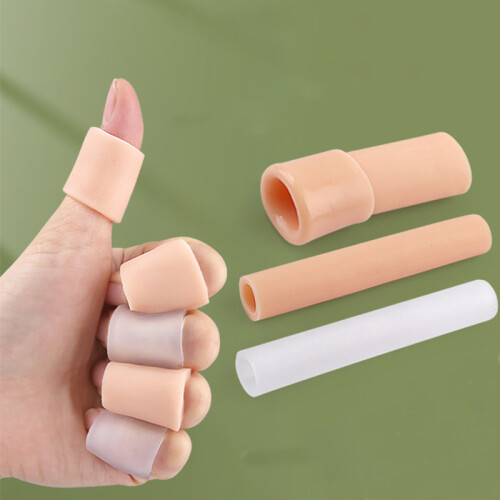 Rörformade Tåskydd i Gel, 5-pack Beige S 2