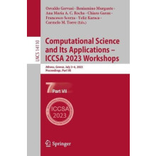 Computational Science and Its Applications ICCSA 2023 Workshops Athens