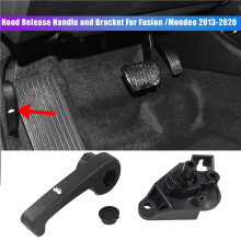 10X Hood Release Handle Pull Handle Lever and Bracket for 2013-2020 Fusion / Mondeo DS7Z-99042C74-A