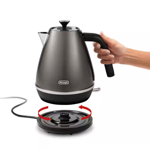 De'Longhi DeLonghi Distinta KBIN2001.TB Electric Kettle, 1.7 l – Titanium 1