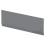 Balterley 1800mm Bath MDF Front Panel & Plinth - Gloss Cloud Grey 1