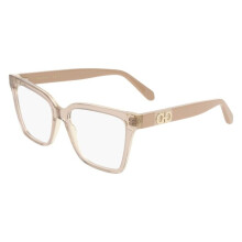 Ferragamo SF3060 54/16/150 Transparant nude Acetaat DAMES SF3060