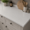 Balterley White Sparkle MFC Laminate Kitchen Worktop, W 2000mm x L 28mm x D 365mm, White 3