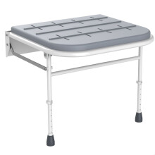 Contemporary Shower Seat with Legs – Grey