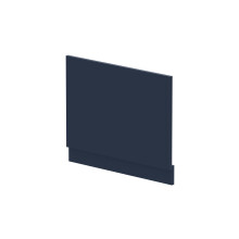 700mm Straight Bath MFC End Panel & Plinth - Matt Electric Blue